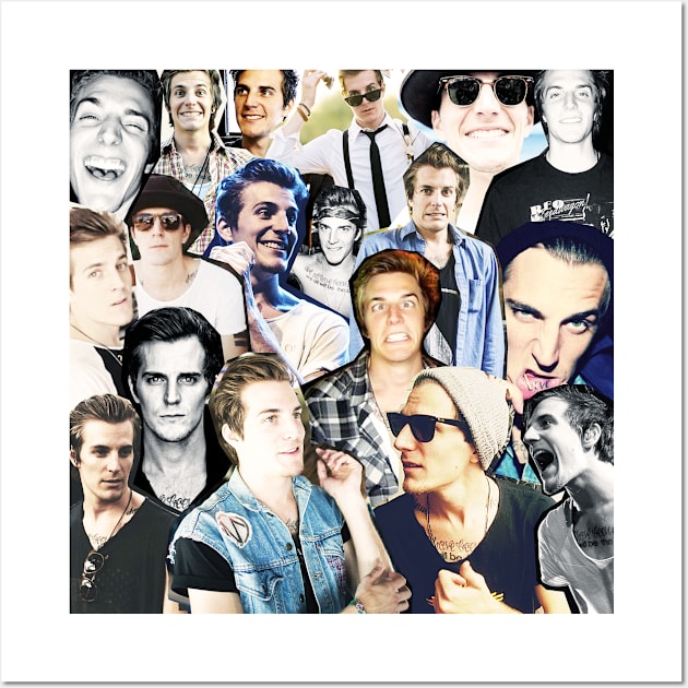 John O'Callaghan Collage Wall Art by lunalovebad